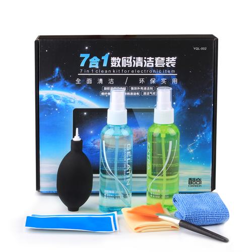 酷奇笔记本清洁套装工具 单反相机手机台式电脑屏幕键盘清洗剂液